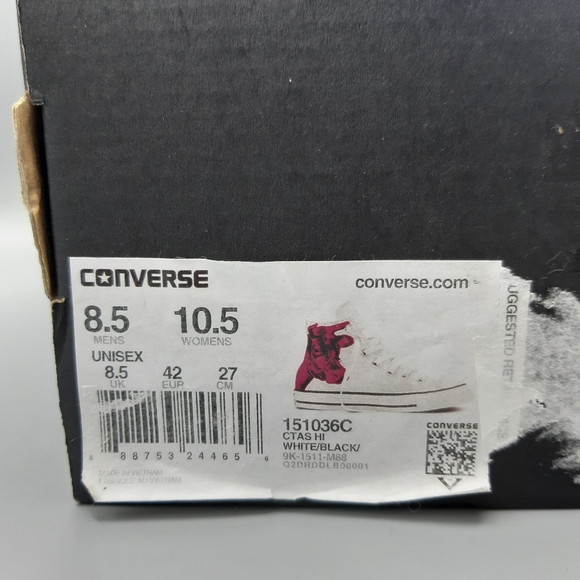 New Converse Andy Warhol Hi Top COW PRINT Pop Art - Picture 13 of 13